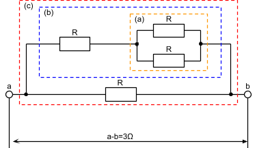 合成抵抗-応用問題2-解説回路図