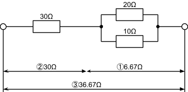 合成抵抗-直並列接続-例題-接続図001
