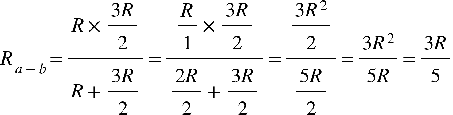 応用問題2-(c)-並列接続の計算式